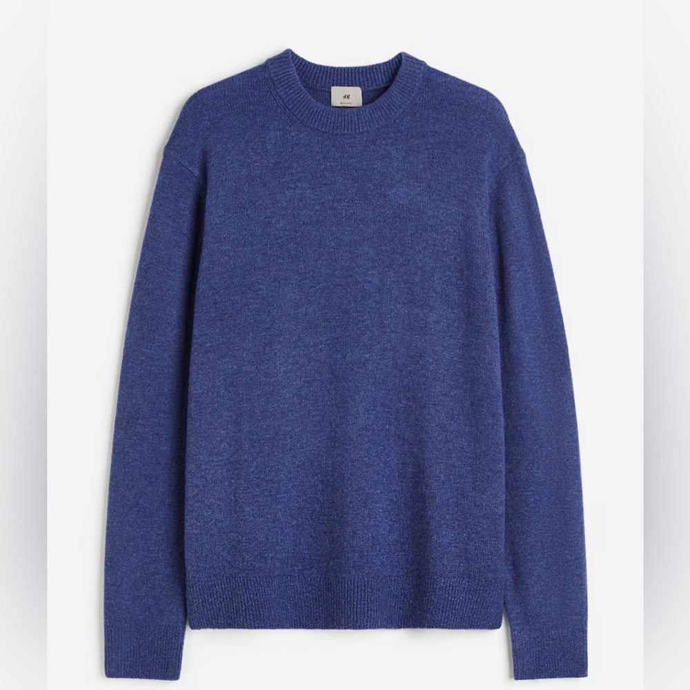 H&M Men's Regular Fit Wool Sweater